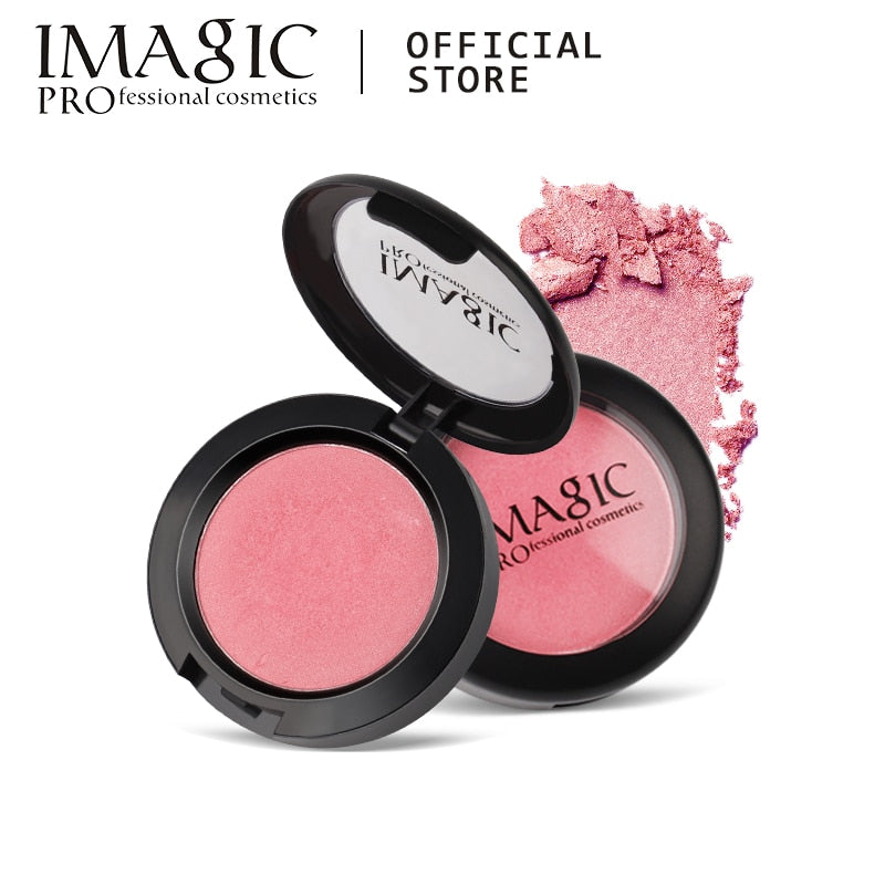 IMAGIC Makeup Cheek Blush Powder 8 Color Blusher Different Color Powder Pressed Foundation Face Makeup Blusher