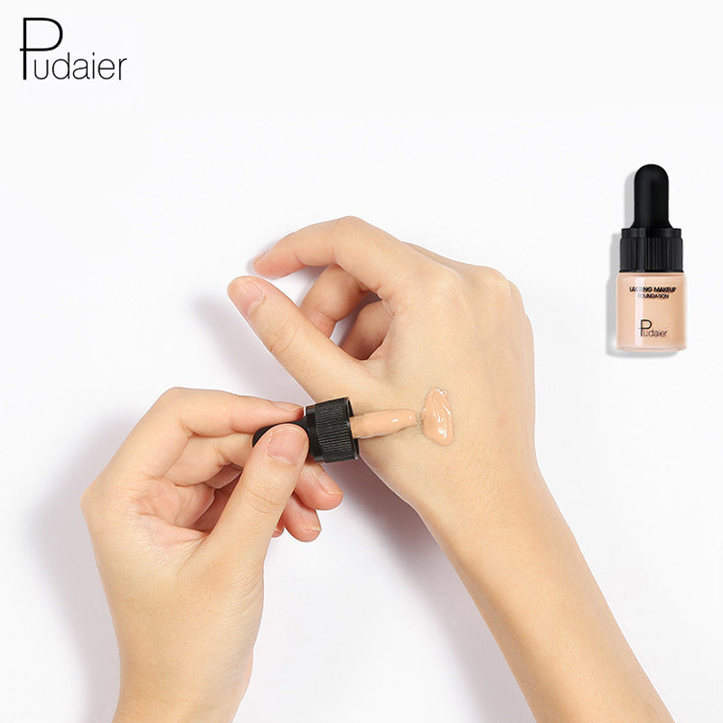 Professional Full Coverage Liquid Foundation Face Base Makeup Natural Color Concealer Whitening Lasting Primer Makeup